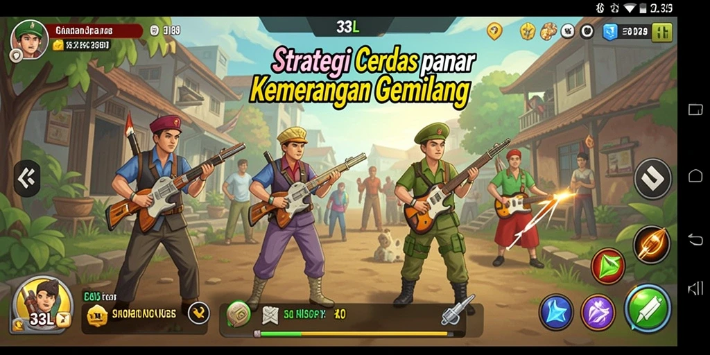 Tampilan gameplay menegangkan dalam 33L yang penuh strategi.