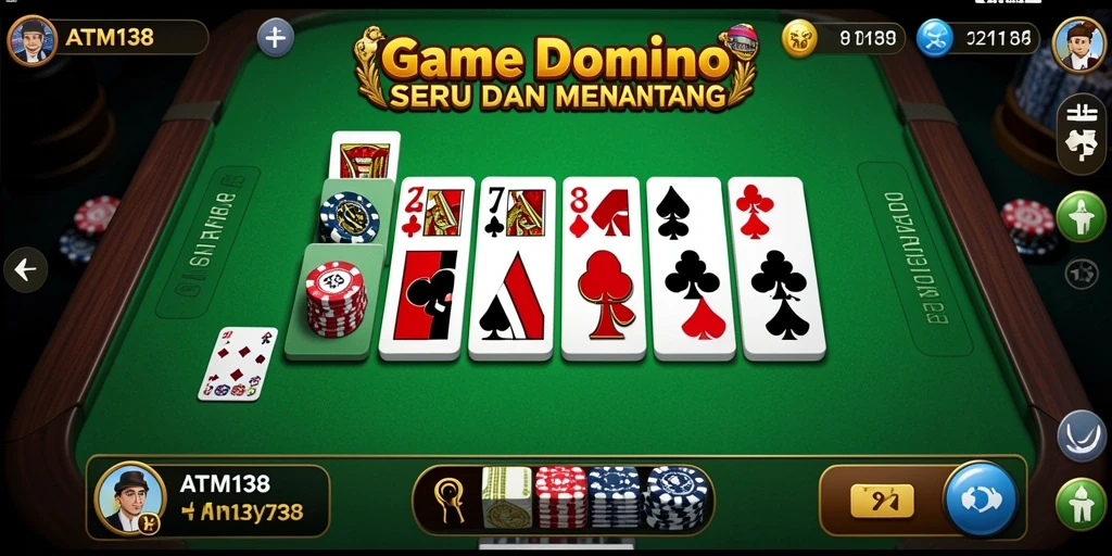 Tampilan gameplay seru dan interaktif dari ATM138.