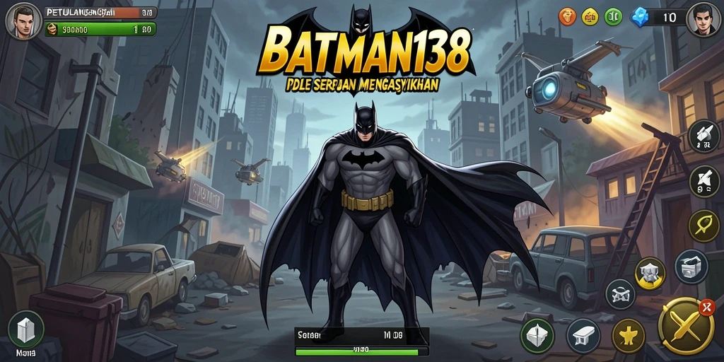 Tampilan gameplay Idle BATMAN138 yang mengasyikkan dan interaktif.
