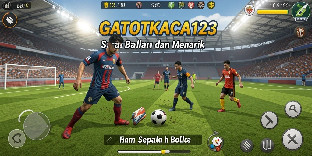 Tampilan gameplay GATOTKACA123 yang mendebarkan dan penuh aksi.