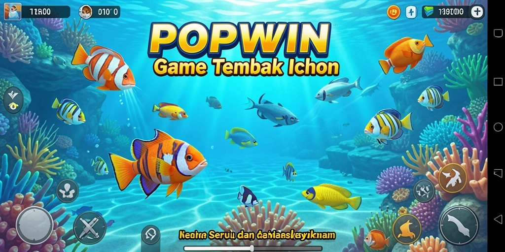 Tangkapan ikan seru dengan grafik menawan dari POPWIN.