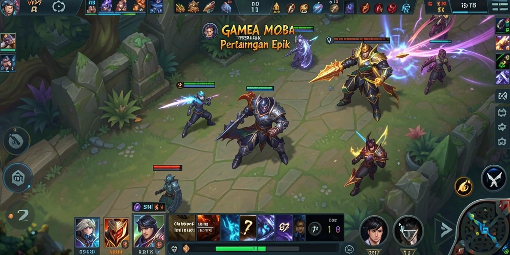 Screenshot gameplay RSNVIP7 menampilkan aksi pertempuran epik dan grafik yang memukau.